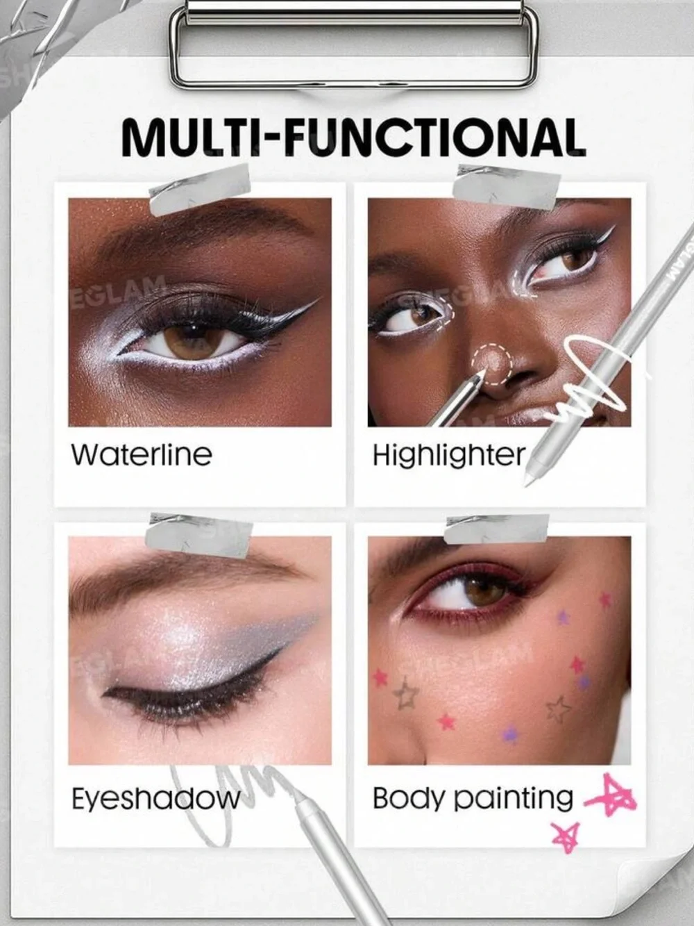 1pc Waterproof Matter Eyeliner Gel